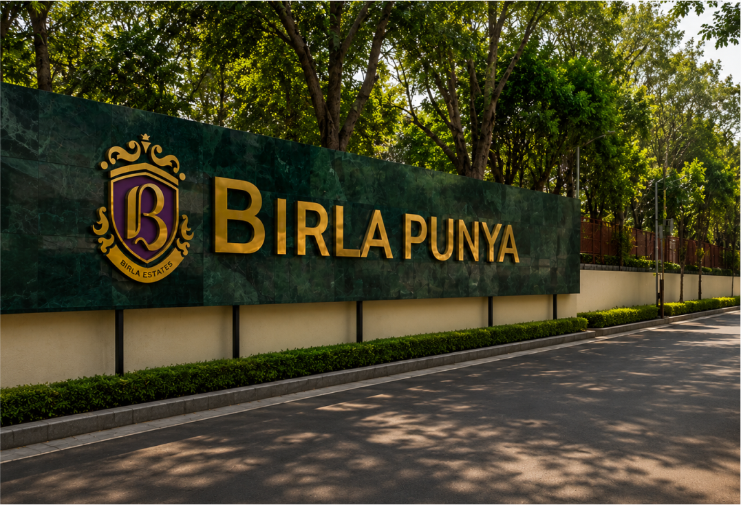 Birla Punya Pune Branding Installation
